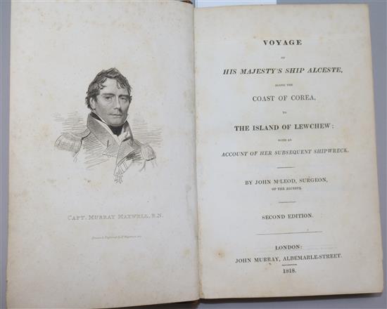 MLeod, John - Voyage of His Majestys Ship Alceste, 2nd edition,